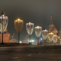 Январским вечером в Москве. 2021 г. :: Евгений Седов