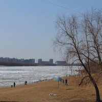 Ледоход, апрель,Омск :: Savayr 