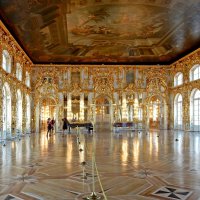 Большой зал Екатерининского дворца :: Елена Гуляева (mashagulena)