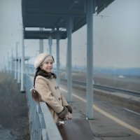 На станции, в ожидании поезда :: Ивашина Елена 