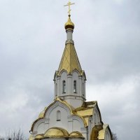 Храм в Катыни. :: Милешкин Владимир Алексеевич 