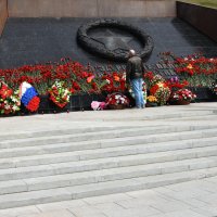 Ржевский мемориал Советскому солдату. «А превратились в белых журавлей…» :: Наташа *****