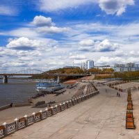 Уфа новая пристань на реке Агидель (Белая) :: Константин Вавшко