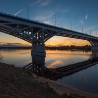 Мост.Отражение. :: Виктор Евстратов