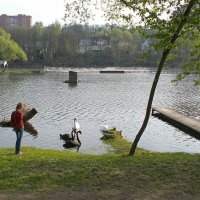 Весна на озере :: Вера Щукина