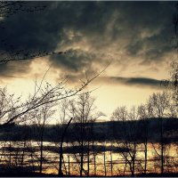 Суровый закат... :: Александр Шимохин