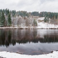 21 мая на реке Ухта. В Республику Коми весна до сих пор не пришла) :: Николай Зиновьев