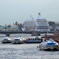 Вечер на невском рейде :: Стальбаум Юрий 