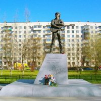 Новый памятник Виктору Цою в Санкт-Петербурге. :: Лия ☼