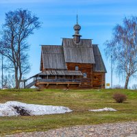 деревянная церковь Николы из села Глотово :: Дмитрий Лупандин