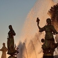 ВВЦ фонтан дружбы народов :: Елена Тарасова