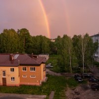 Лето, белые ночи, радуга. :: Андрей Дурапов