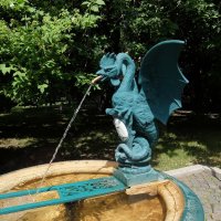 Базельский фонтан -василиск. :: Люба 