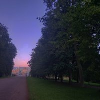 Закат в Александровском парке :: Сапсан 