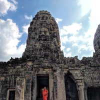 Монах в Ангкор Ват :: Олег Ы