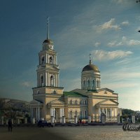 Храм в Вольске. :: Анатолий Уткин