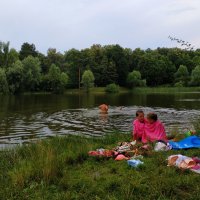 Замерзнуть можно даже в жару (+29 С) :: Андрей Лукьянов