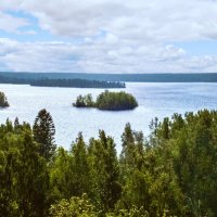 Ладожский пейзаж. Вид со скалы :: Стальбаум Юрий 