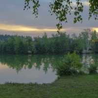Раннее утро на Голубом озере :: Дмитрий Балашов