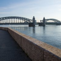 Охтинский мост. :: Валерий Пославский