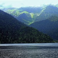 Горное глубокое озеро(из серии про горы Кавказа) :: Ivan G