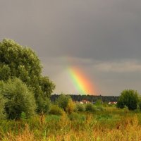 Пейзаж с радугой :: Андрей Снегерёв