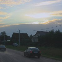 Вечер в деревне :: Сергей Кочнев