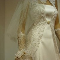 Фрагмент свадебного платья.Вологодский музей кружев :: Gala 