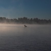 Рыбалка на Волге. :: Виктор Евстратов