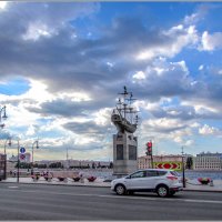 Памятник кораблю "Полтава" на Воскресенской набережной. :: Любовь Зинченко 