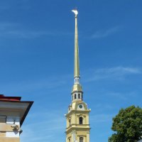 Петропавловский шпиль -- символ Санкт-Петербурга :: Стальбаум Юрий 