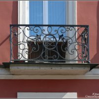Чугунный узор балконной решётки :: Стальбаум Юрий 