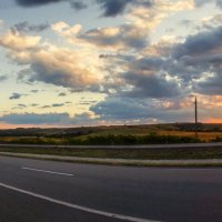 Закат на трассе М4 :: Игорь Сарапулов