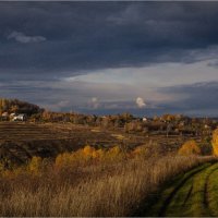 "Между Пущино и Водолеево. Середина октября"© :: Владимир Макаров