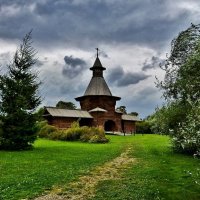 Проездная башня Николо-Корельского монастыря :: Вера 