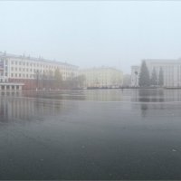 Туман в городе. :: Анастасия Северюхина