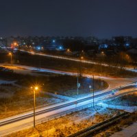 Выпал первый снег. :: Виктор Иванович Чернюк