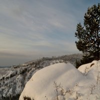 В заснеженных горах Приангарья :: Сергей Шаврин