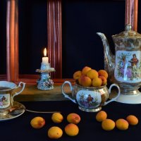 Чай при свечах :: Владимир Рыбак