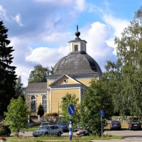 Деревянная церковь в Тайпалсаари. Финляндия. :: Валерий Новиков