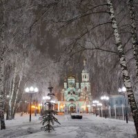Морозный вечер :: Ната Волга