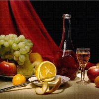 Натюрморт с виноградом :: Александр Семенов
