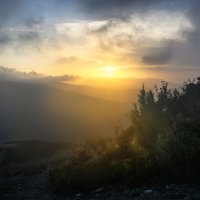 Закат на горе Коклюк :: Валерий VRN