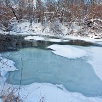 Начало зимы на реке Миасс. :: Алексей Трухин