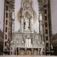 Pavia Павия Италия Воскресная служба церковь Chiesa di Santa Maria del Carmine :: wea *
