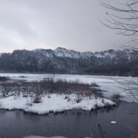 Озеро замерзло :: Андрей Хлопонин