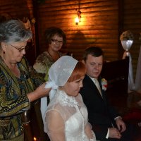Невеста,становится женой... :: Андрей Хлопонин