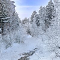 Зимняя речка :: Vladimbormotov 