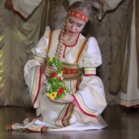 "Русская красавица." Фрагмент танца. :: Александр Дмитриев