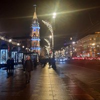 Санкт-Петербург поздравляет друзей с Новым годом! :: Tatiana Markova